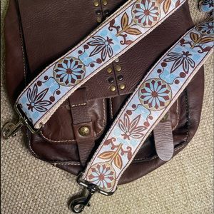 Patricia Nash Armeno Crossbody Messenger Bag